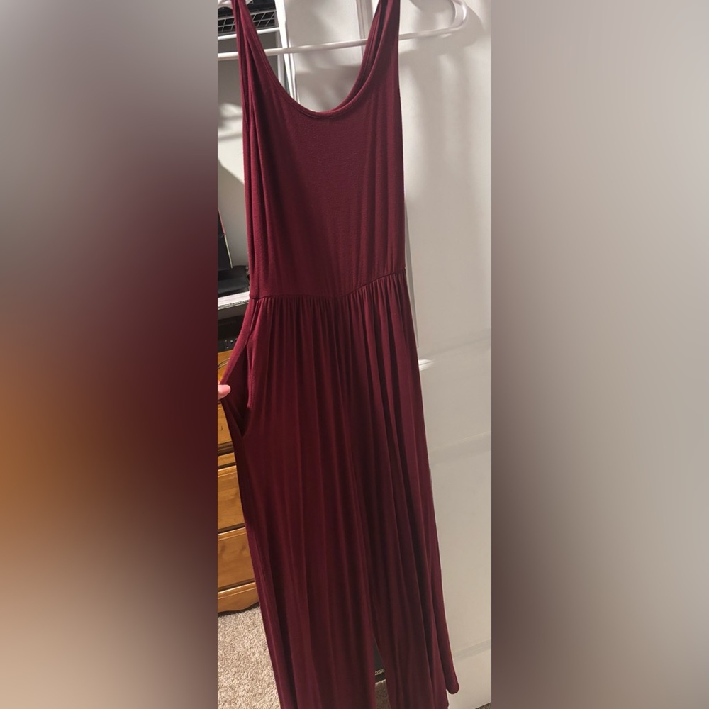 Karlie Deep Red Romper